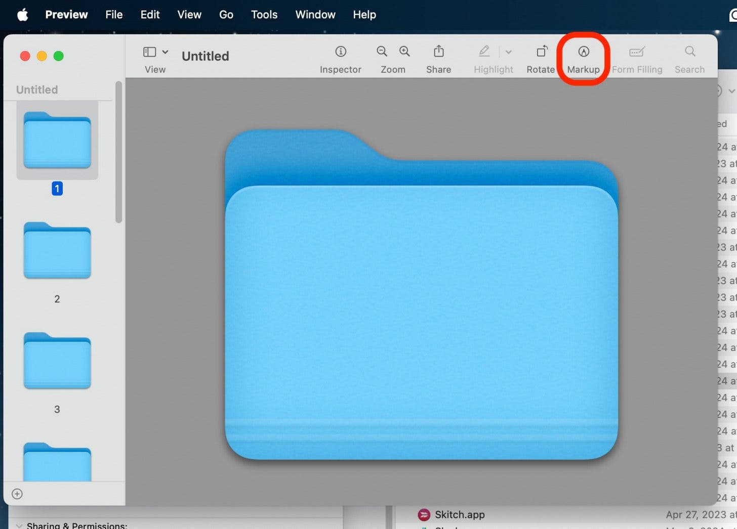 change folder color mac