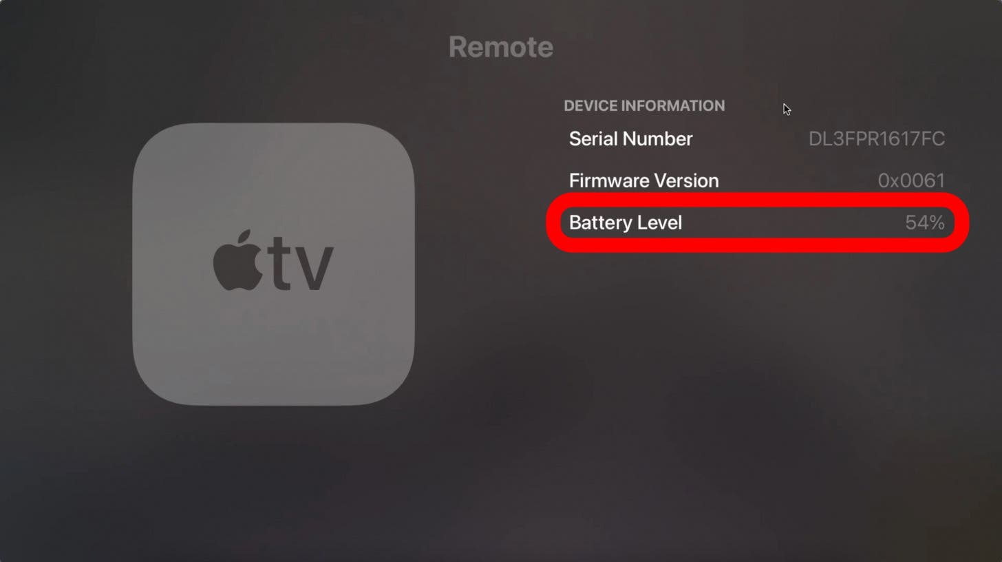 How to Charge Apple TV Remote