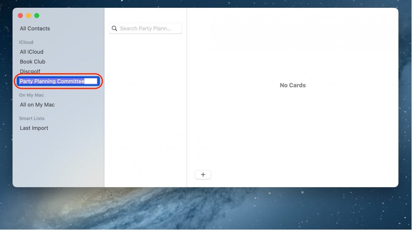 how to create a contact group on iphone