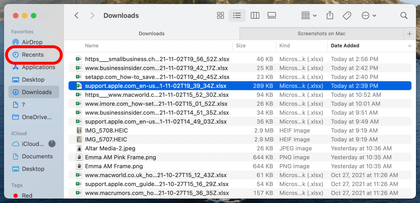 Where to Find Screenshots on Mac (macOS Monterey)