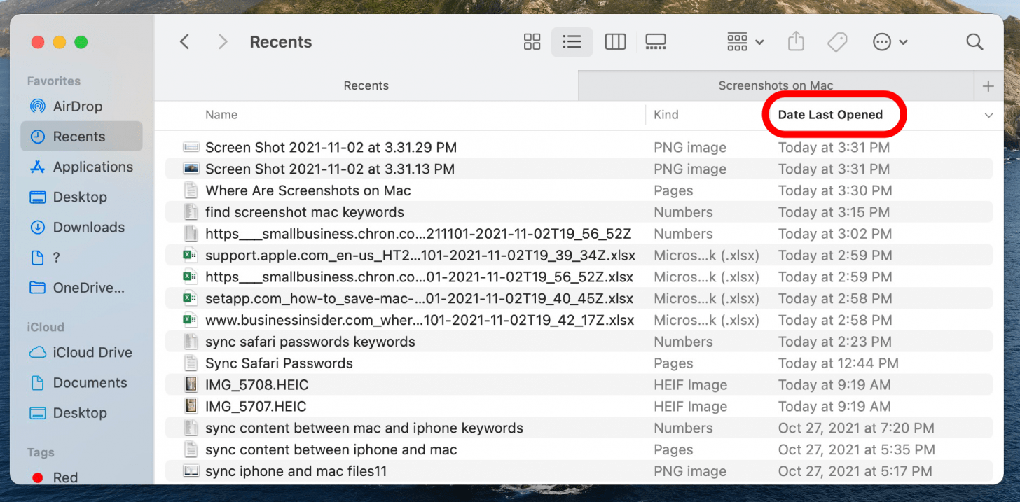 Where to Find Screenshots on Mac (macOS Monterey)