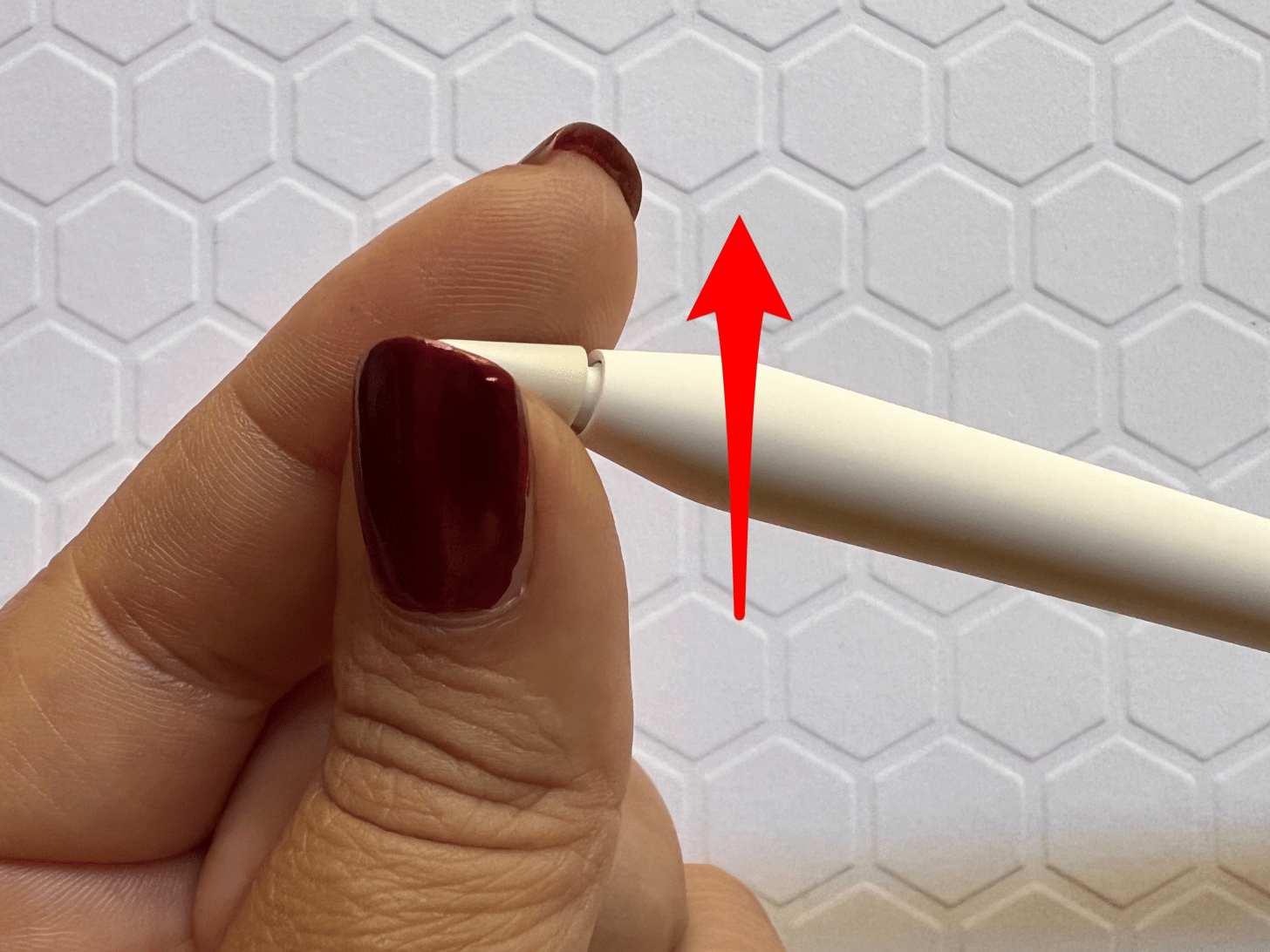 Carefully twist the Apple Pencil tip counter-clockwise - ipad pen not working