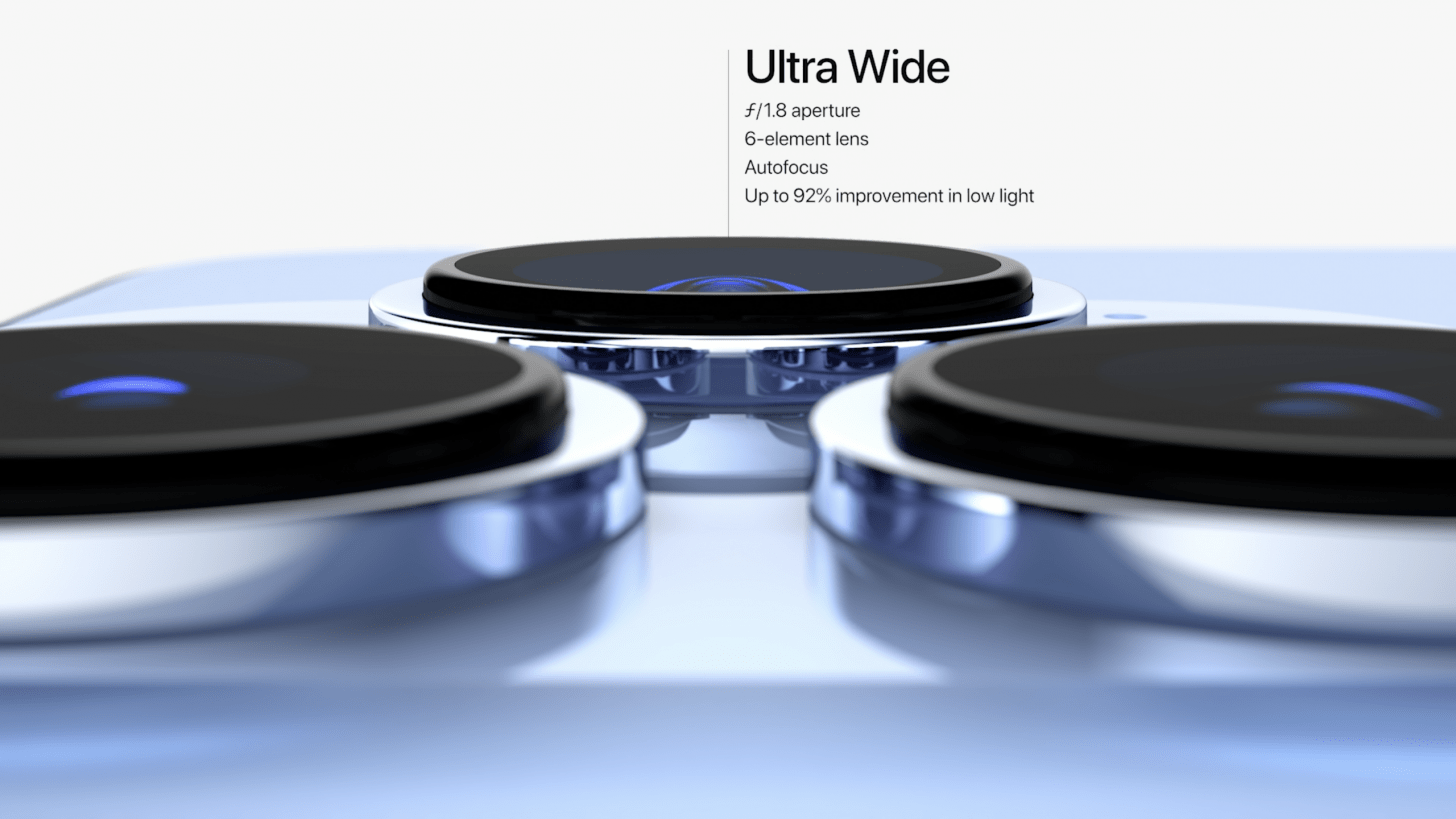 iphone 13 pro and pro max triple camera lens