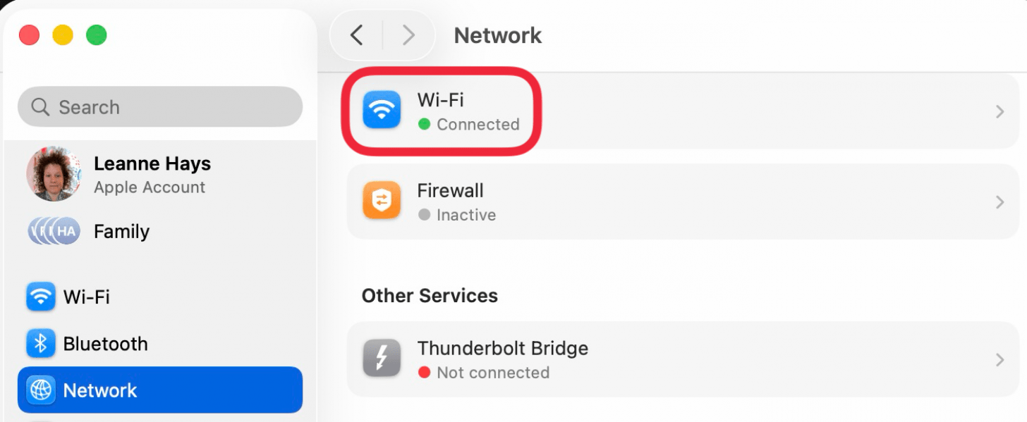 make sure wifi is connected make sure wifi is connected