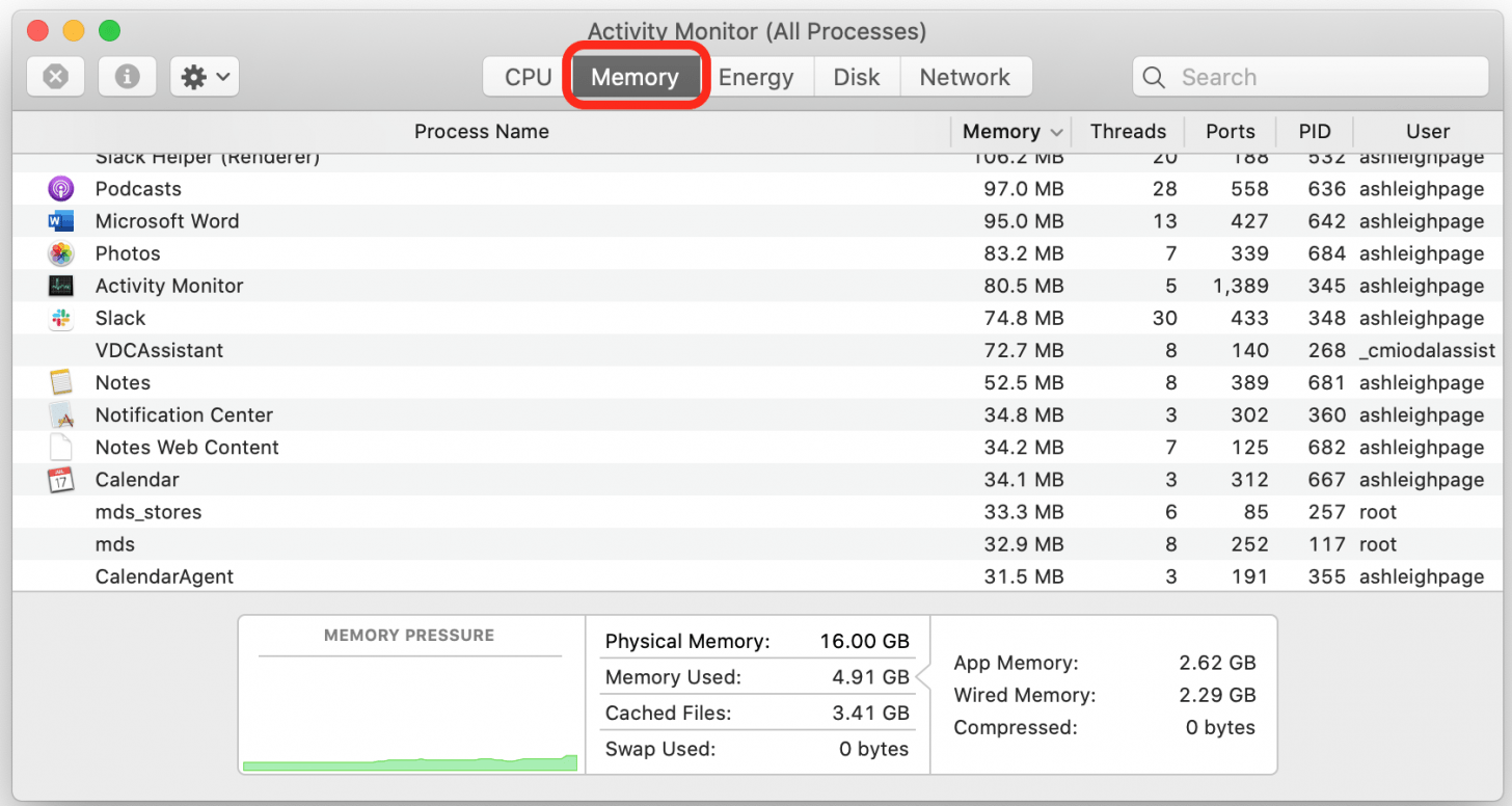 Pebish Par hed How to Check RAM on a Mac to See Which Apps Are Slowing It Down