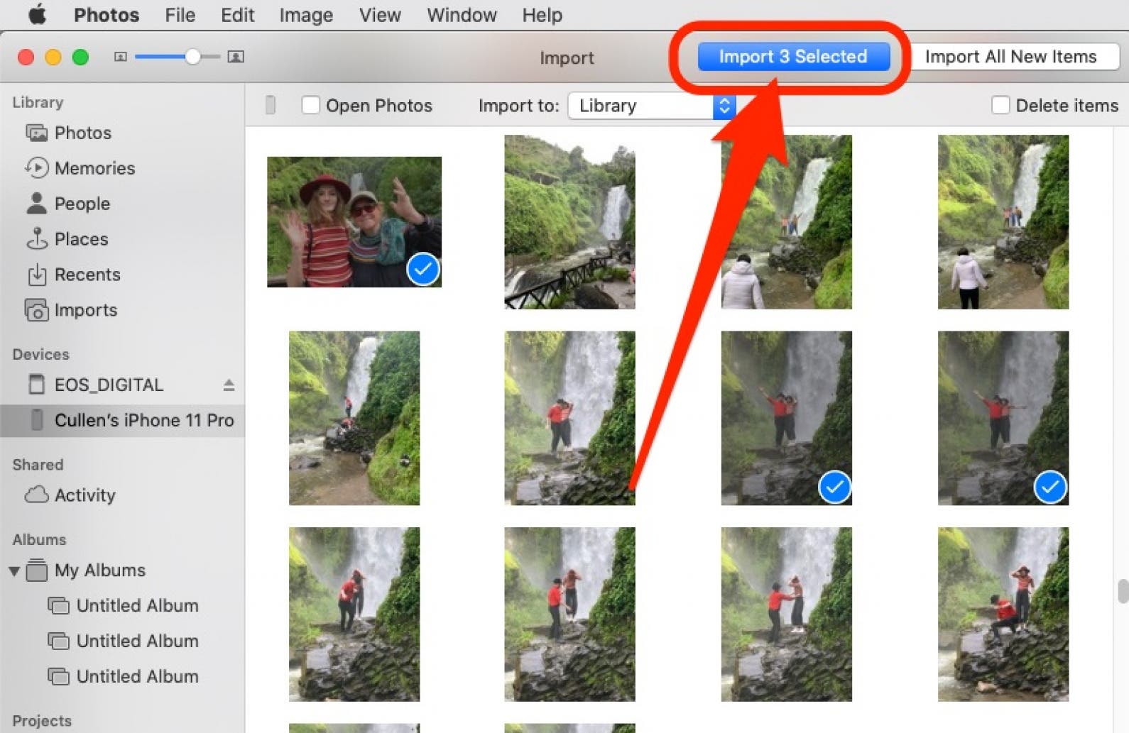 how to download photos from iphone to pc through itunes