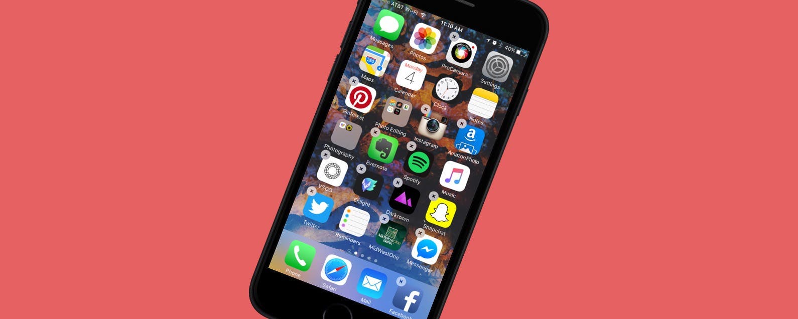 Ios 11 dock labels