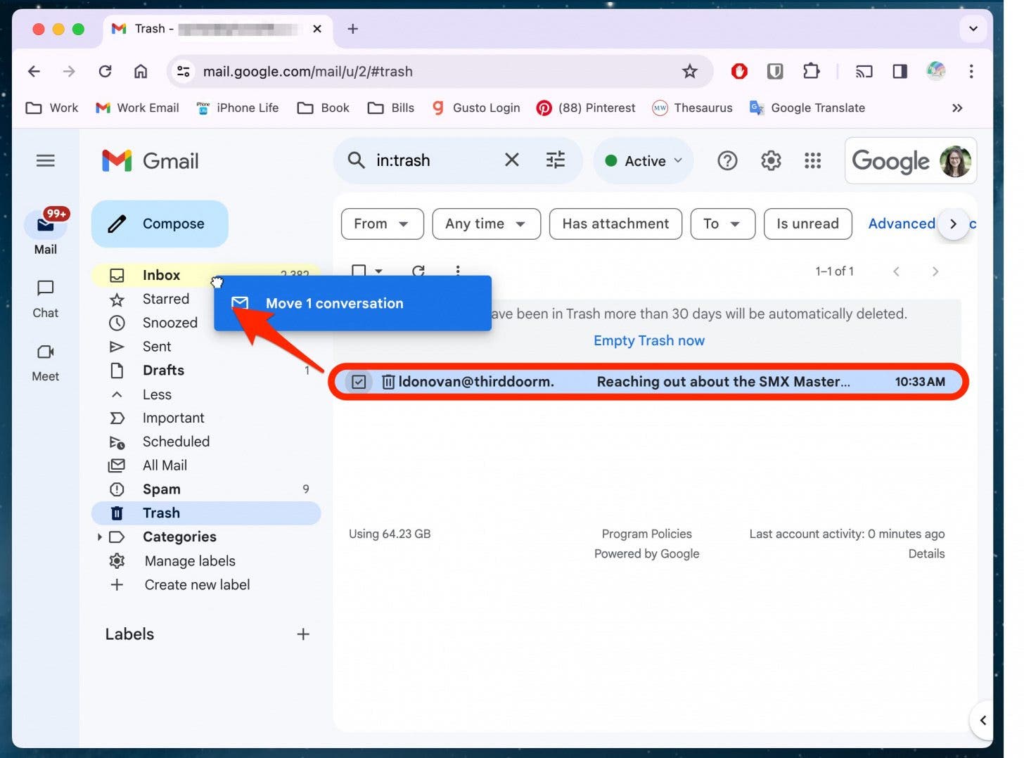 How to Retrieve Deleted Emails