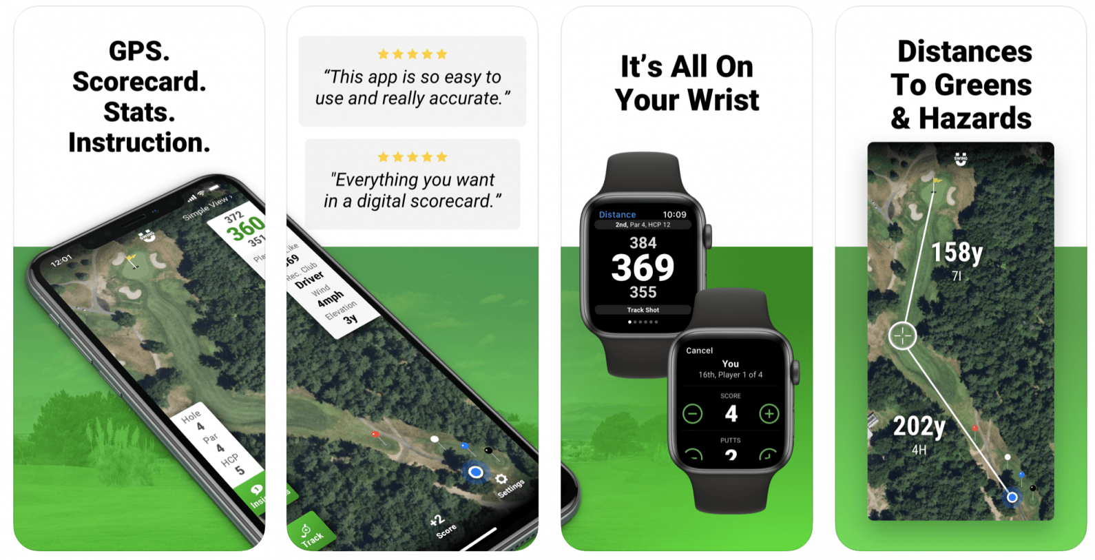 Free golf apps for 2025 apple watch