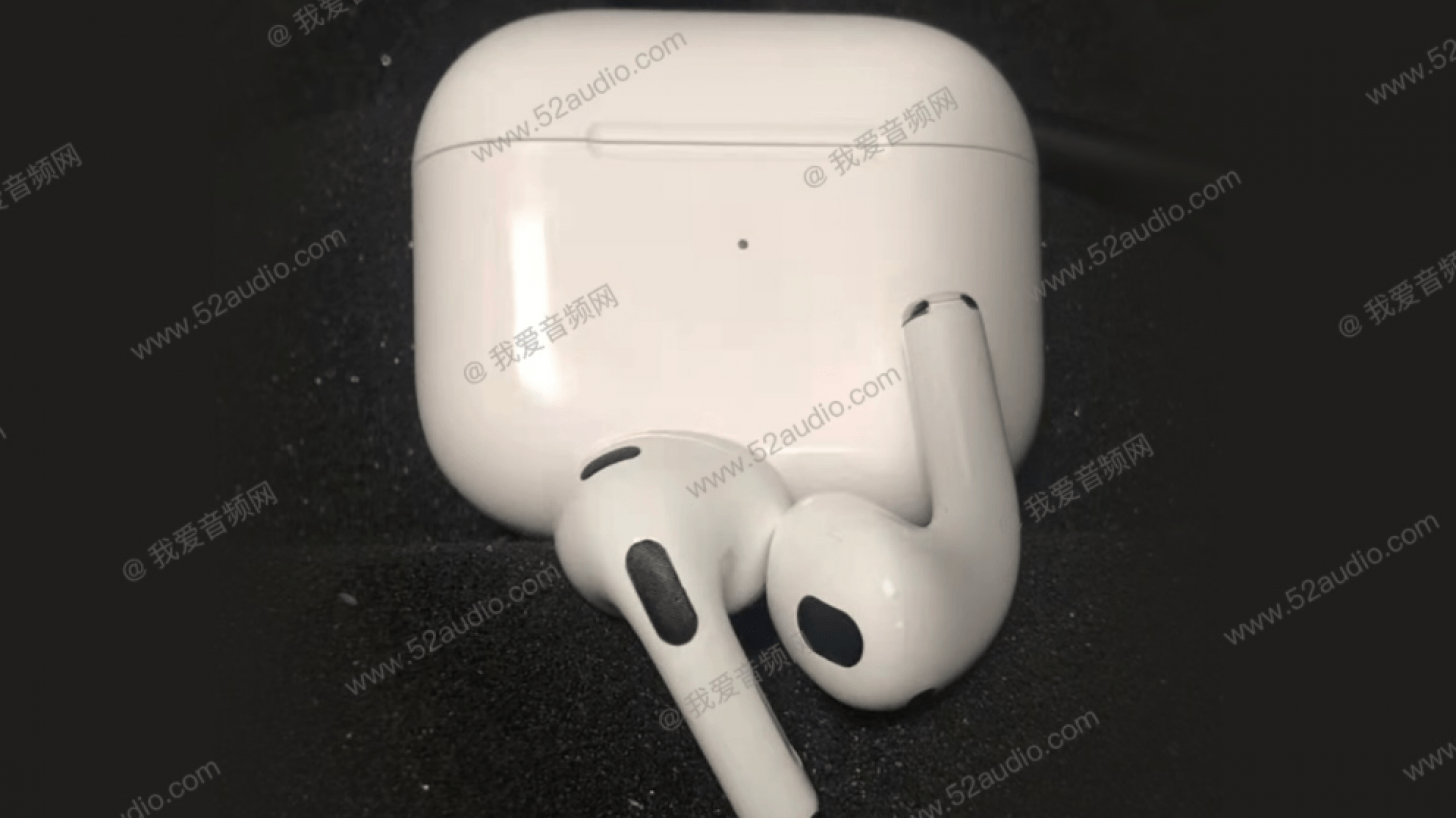 52audio leaked airpods 3 image