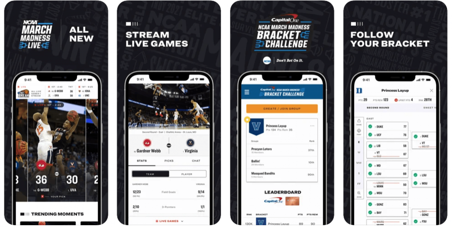 ncaa march madness live app