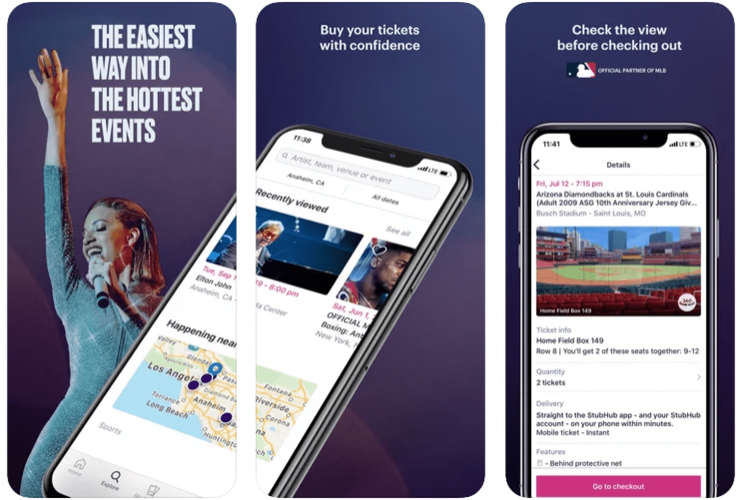 stubhub event tickets app