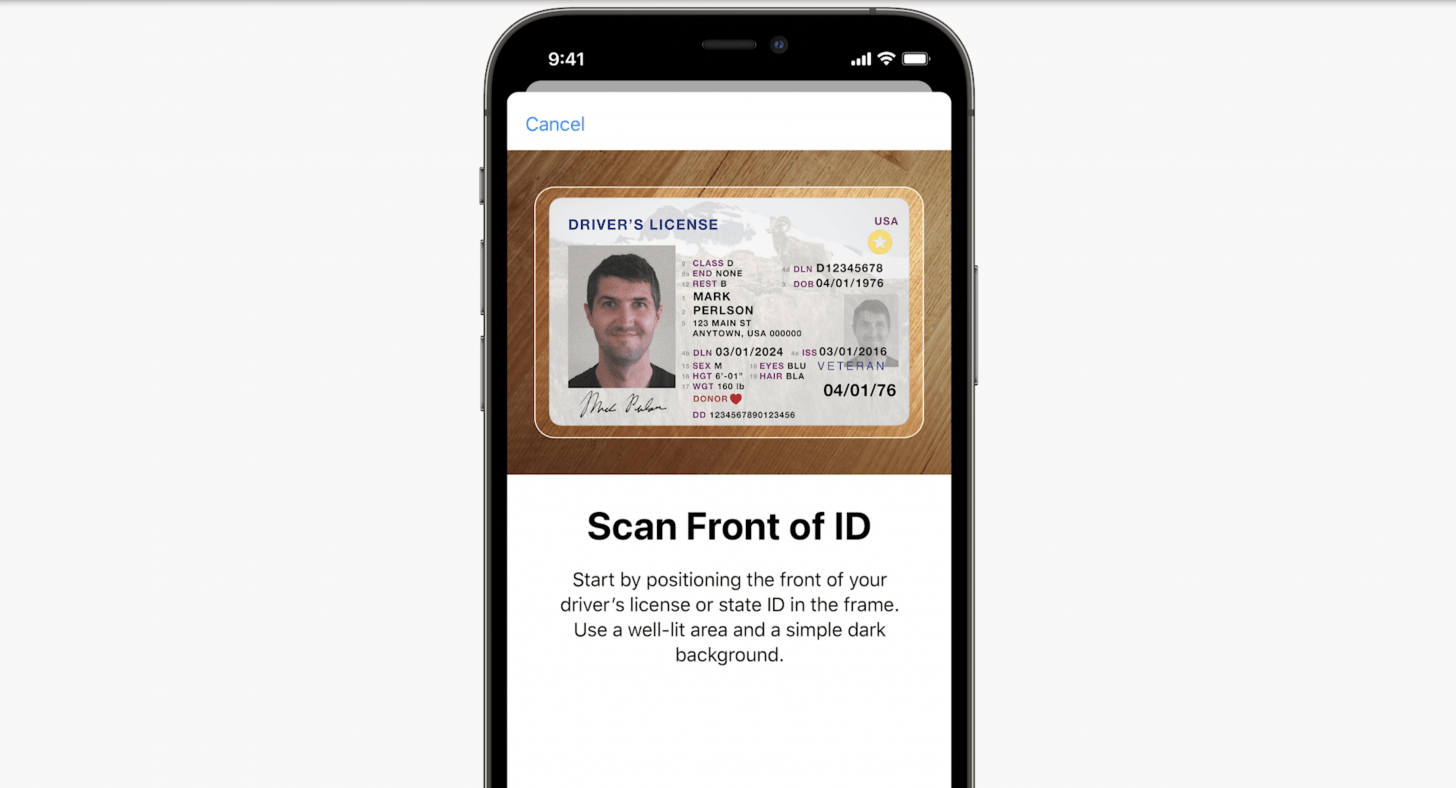 ios 15 wallet app
