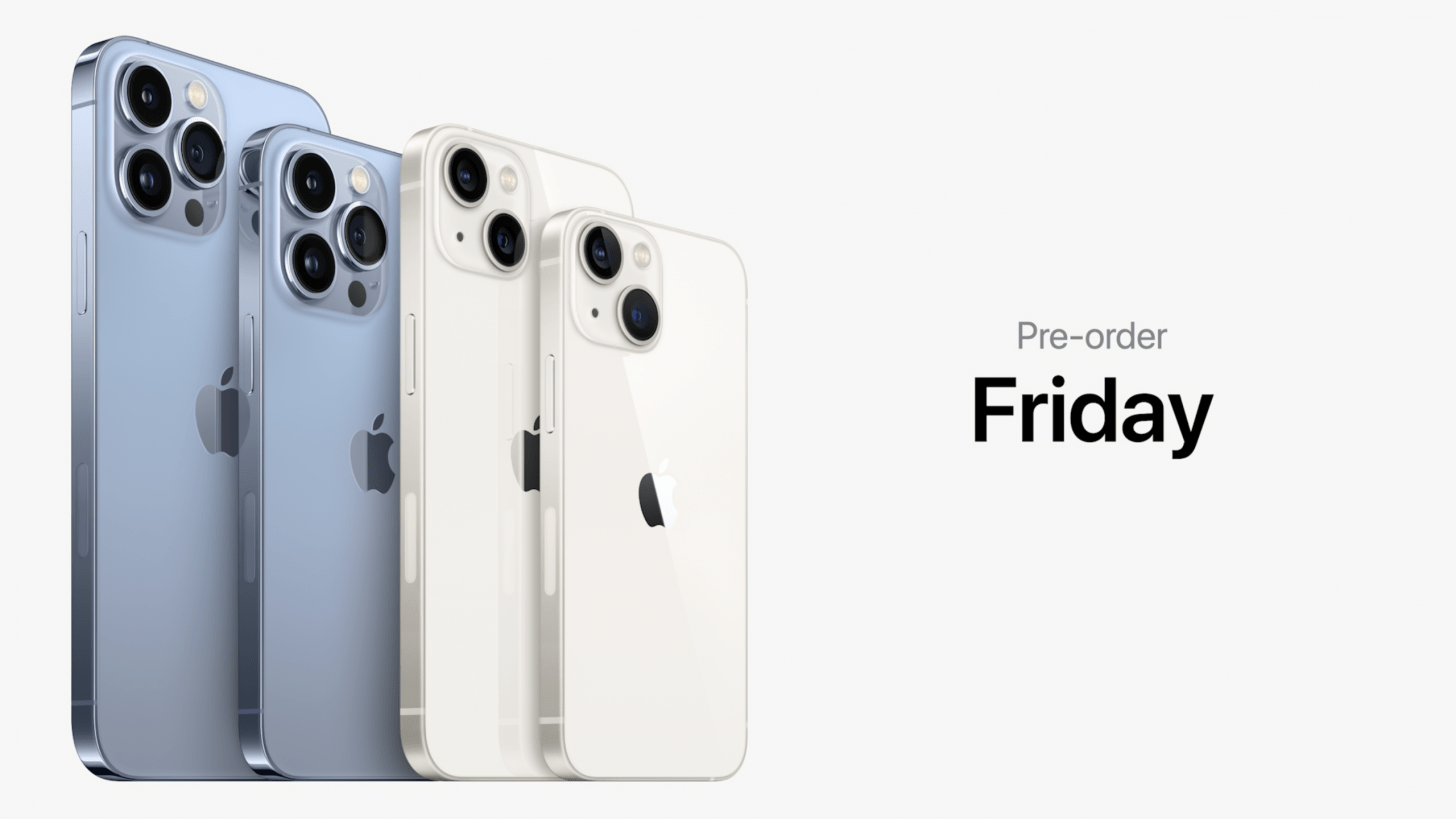 iPhone 13 models