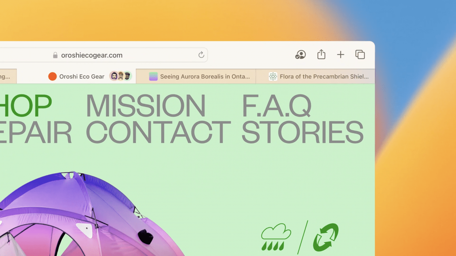 macOS Ventura Safari feature
