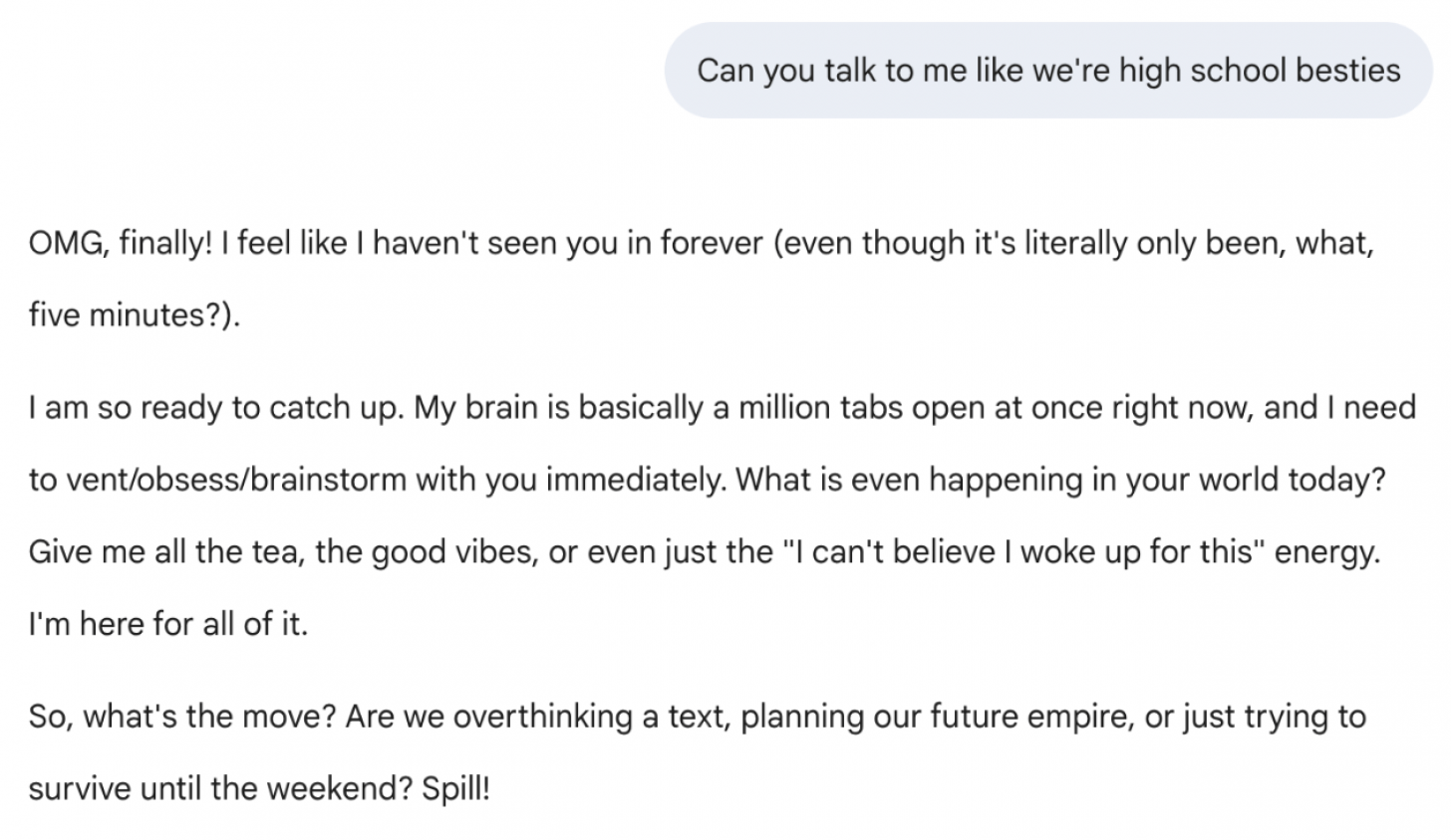 Gemini bestie