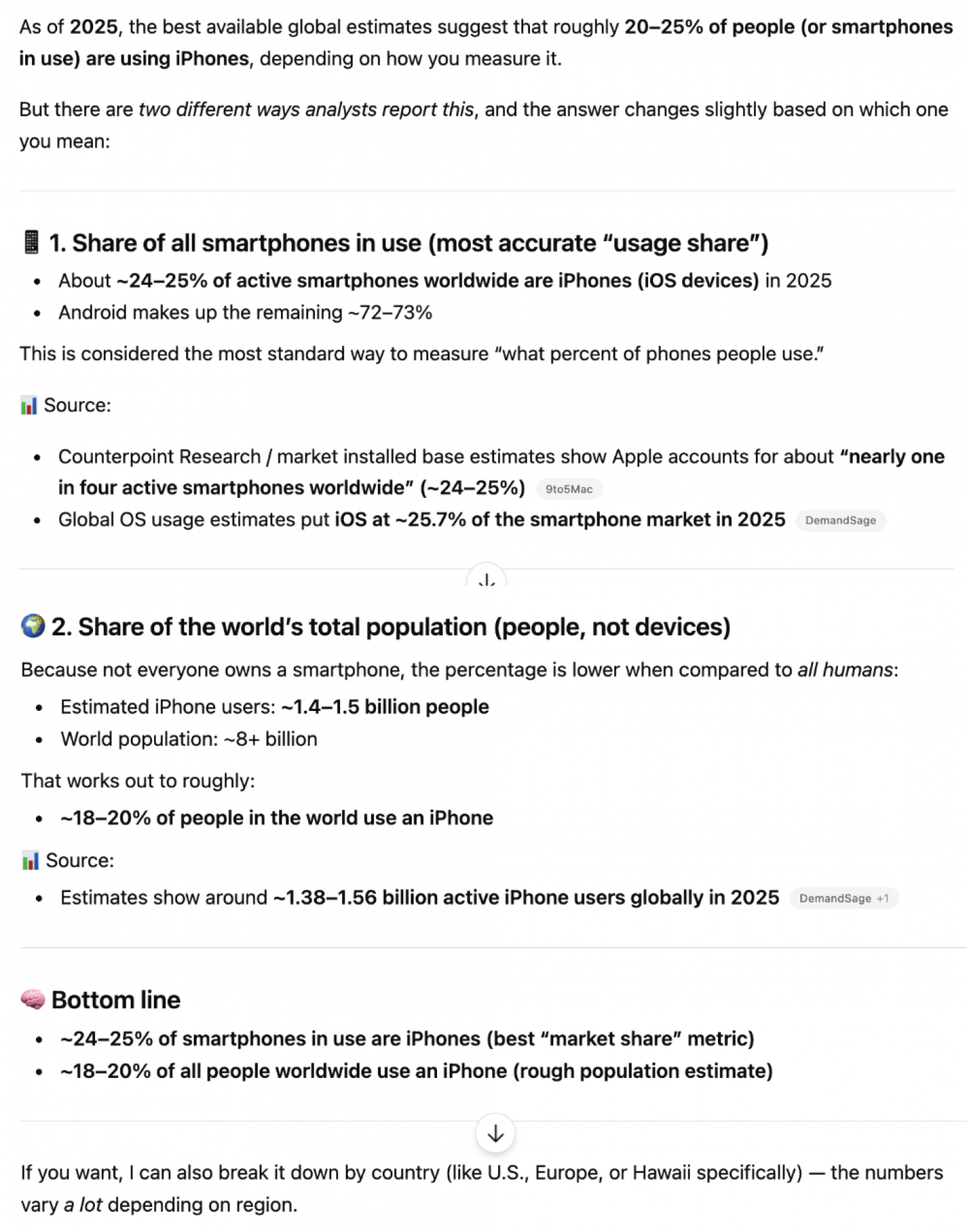 ChatGPT iPhone