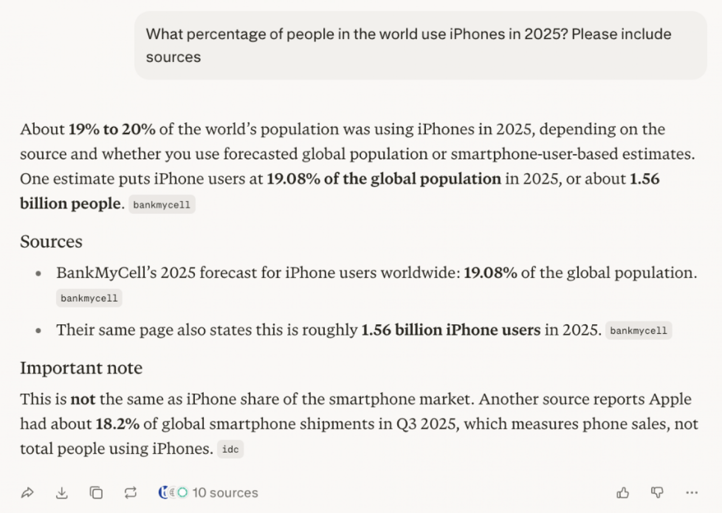 Perplexity iPhone 1