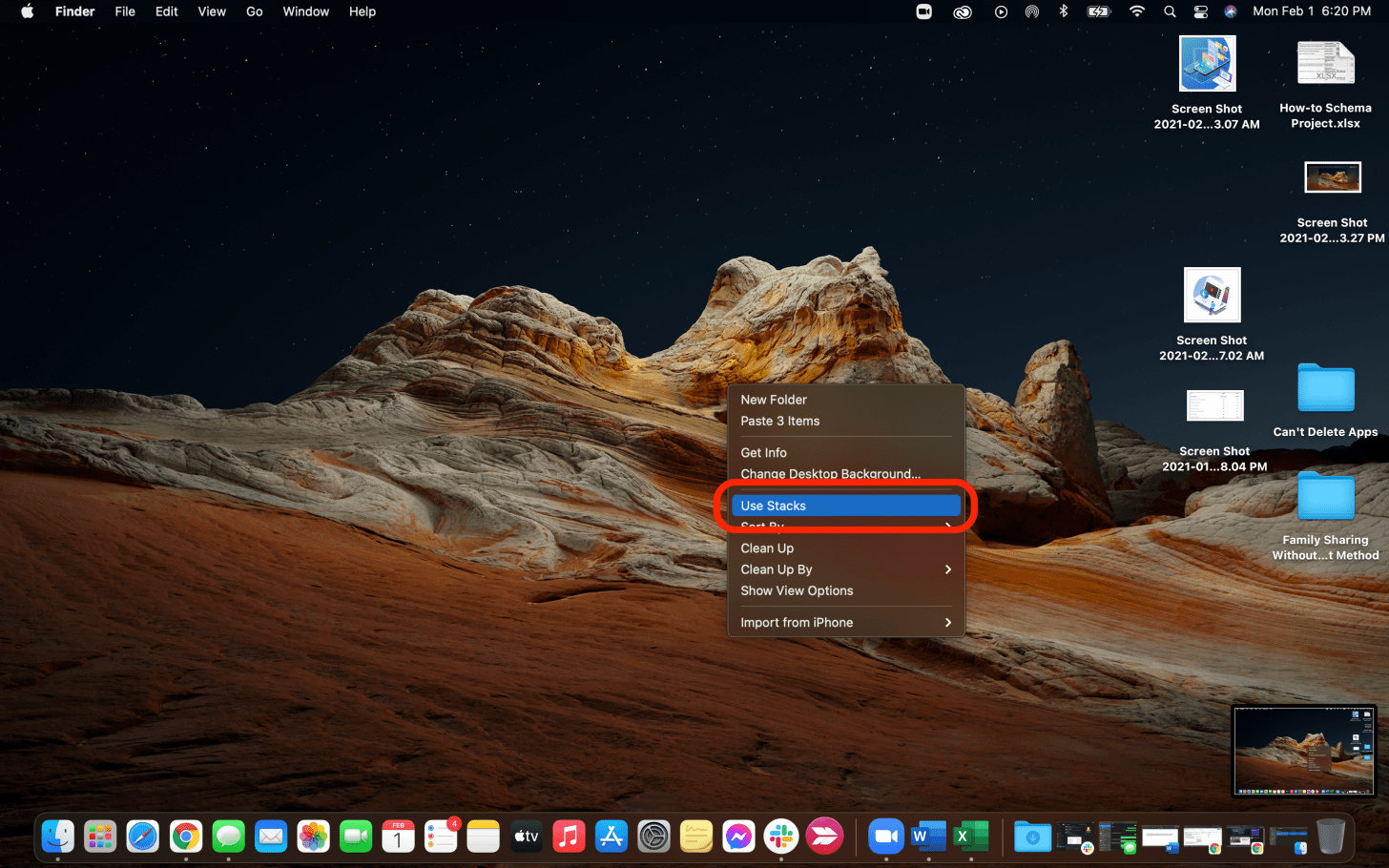 How to Use Stacks on a Mac