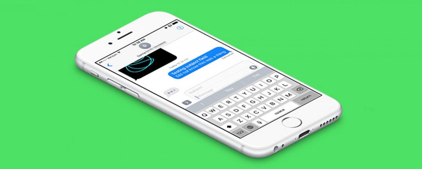 Show Subject Field on iPhone How to Add or Remove a Subject Line in