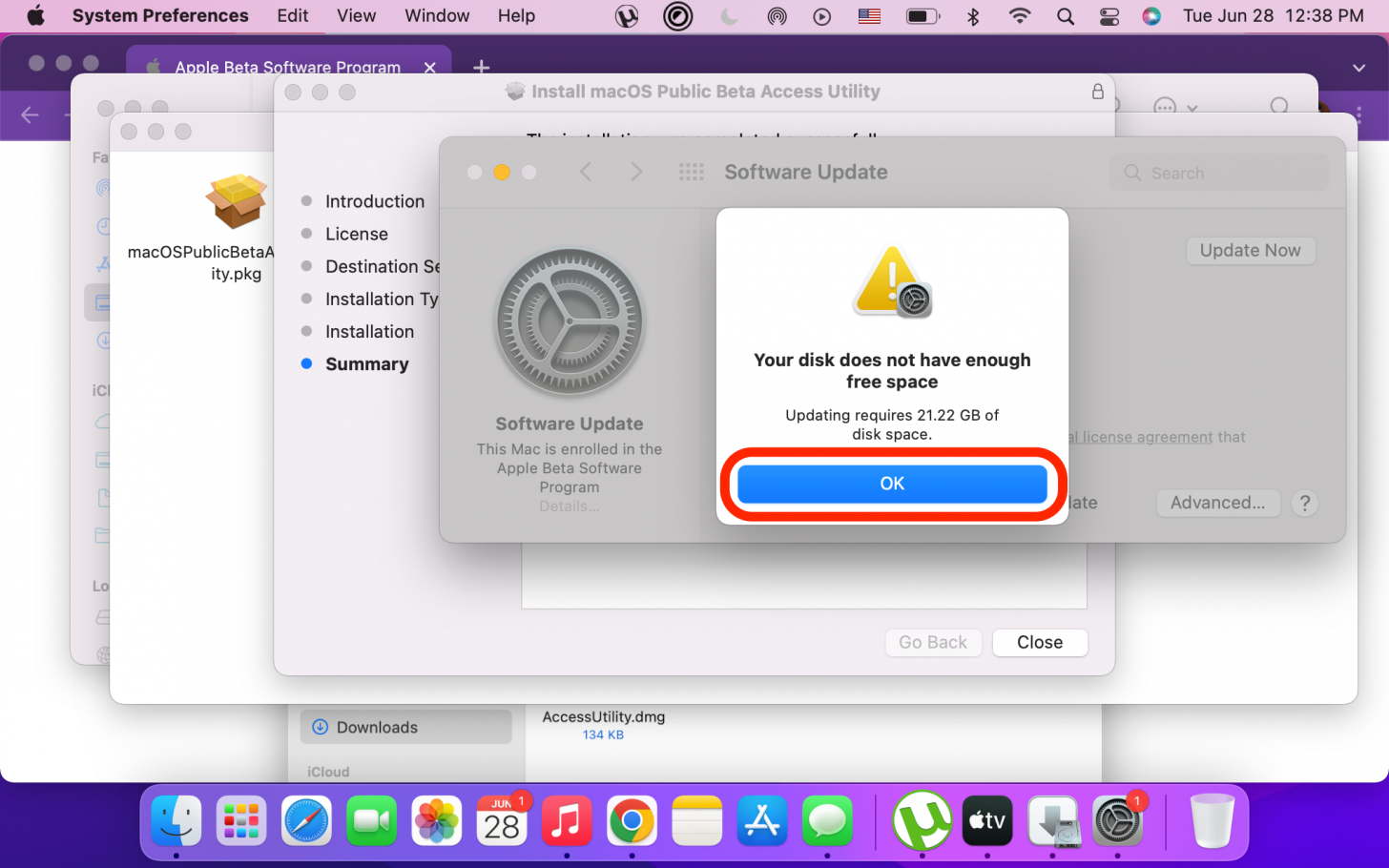 Click OK.