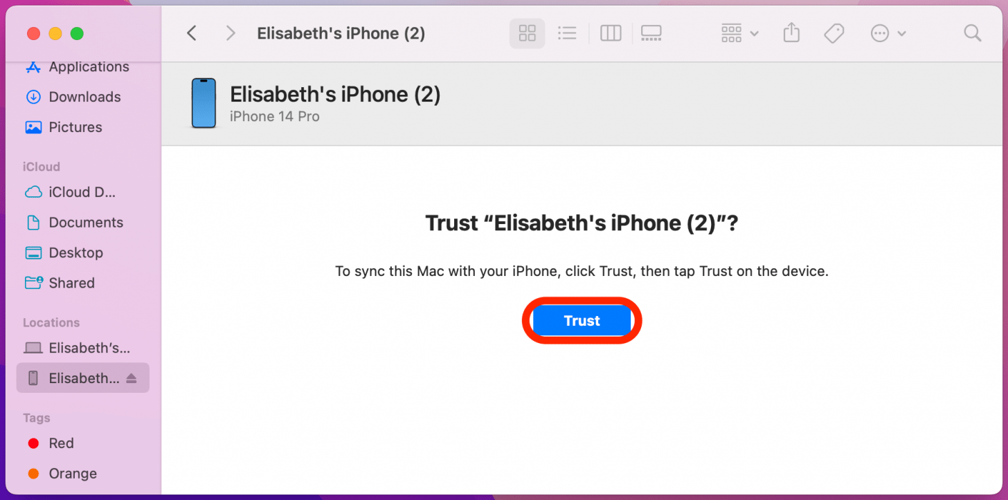 резервное копирование iphone на ноутбук
