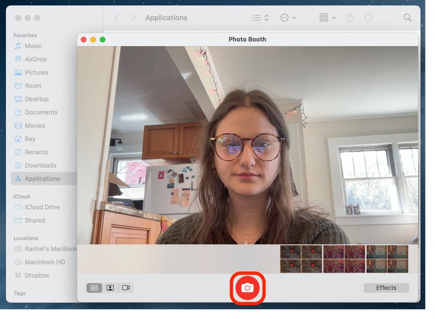 how to take a picture on mac
