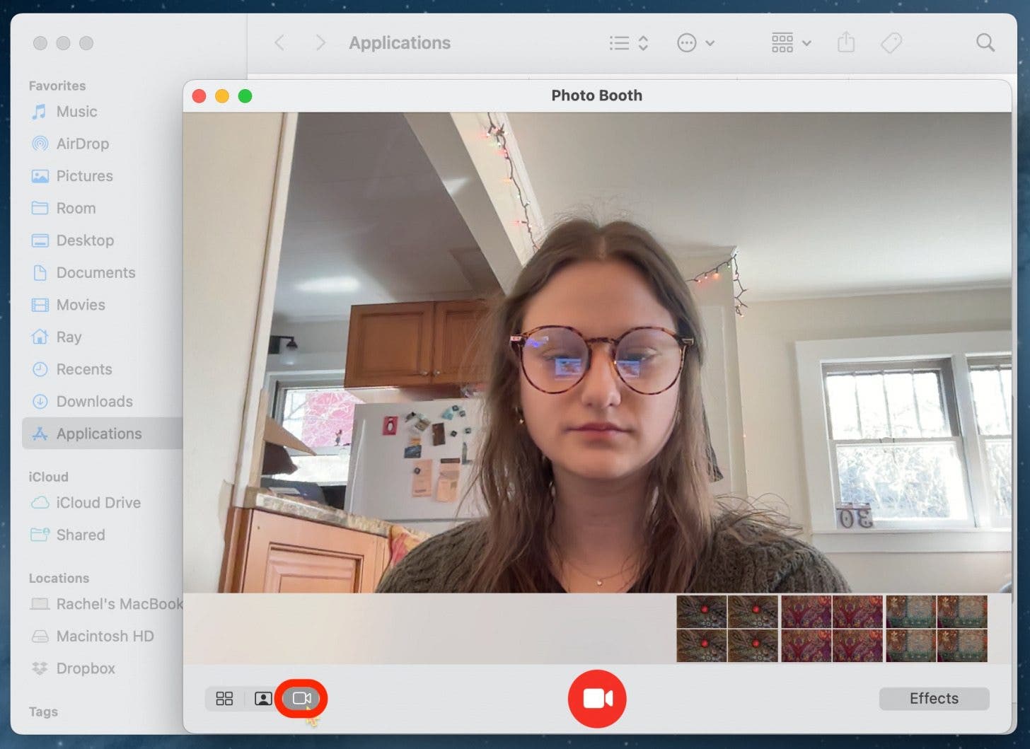 how do i take a picture on a mac