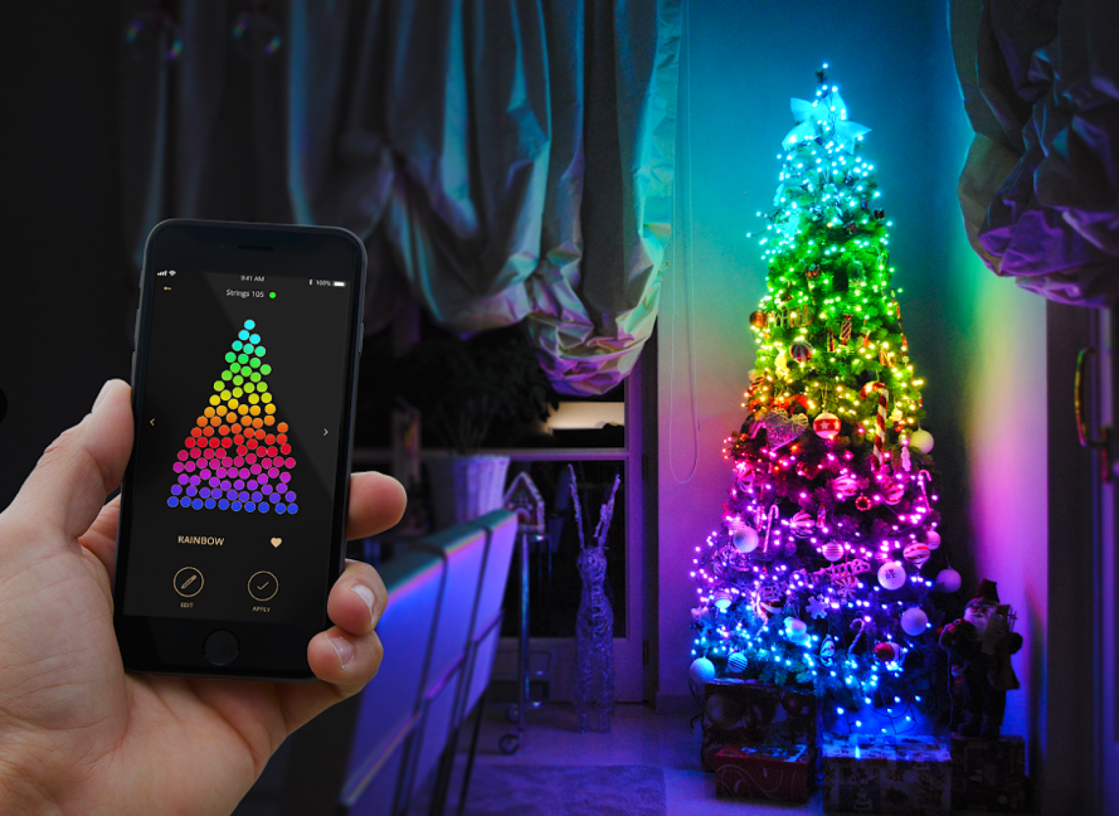 Review: Decorate for the Holidays with Smart String Lights