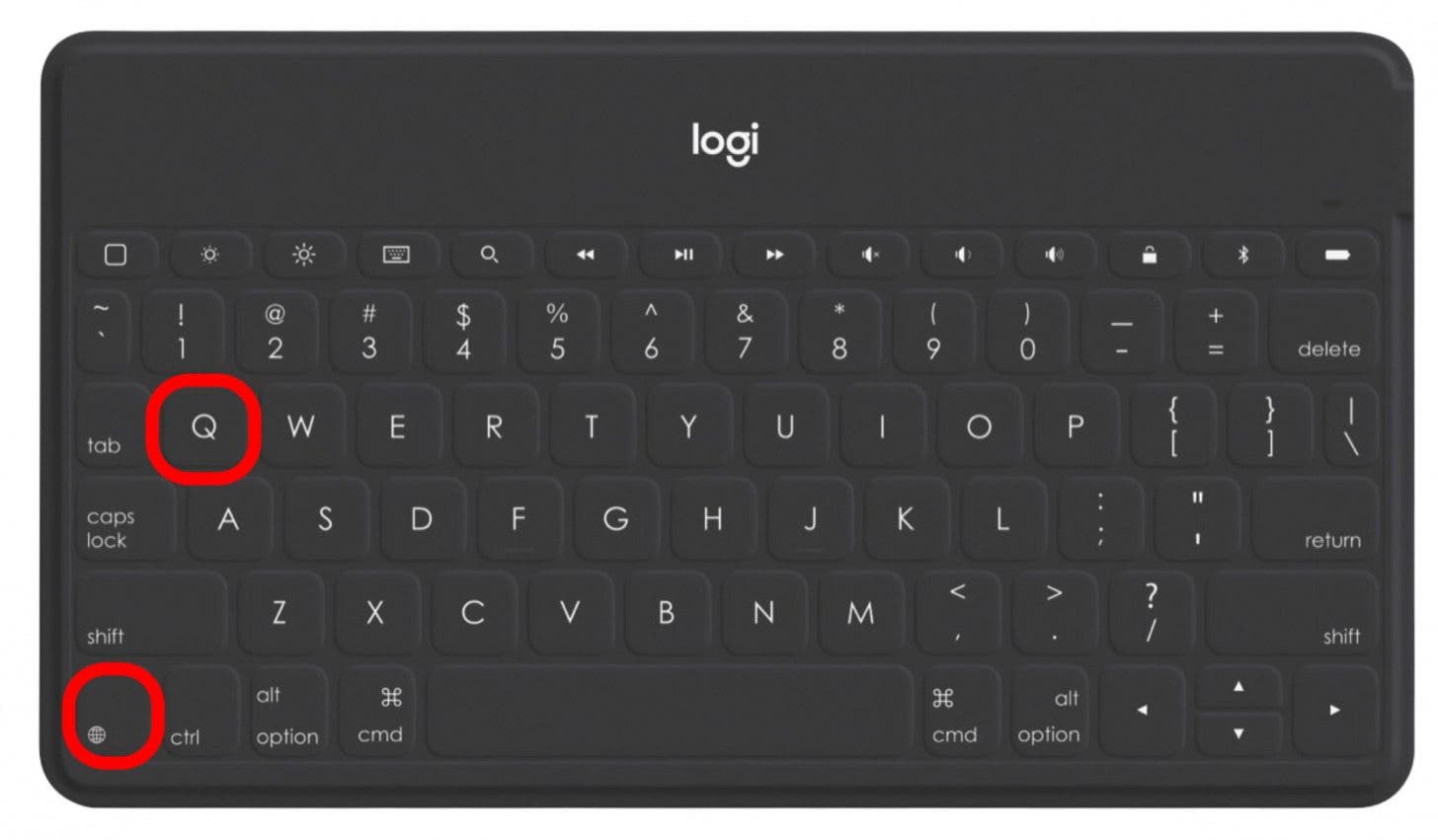 Кроме того, если вы используете внешнюю клавиатуру, вы также можете открыть быструю заметку, нажав сочетание клавиш «Глобус» + Q.