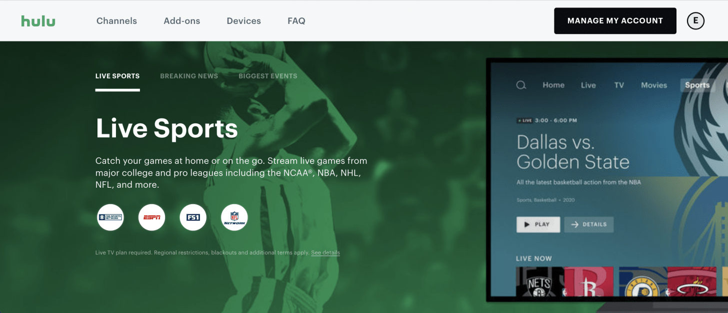 Hulu plus Live TV