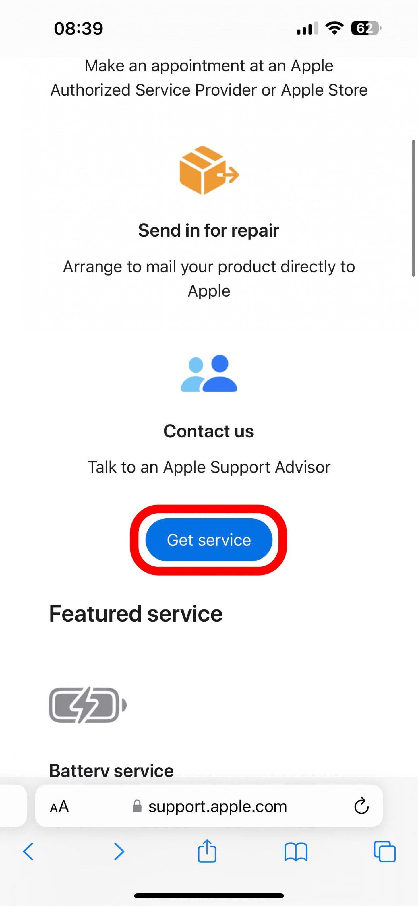 Contact Apple Support to get professional help.