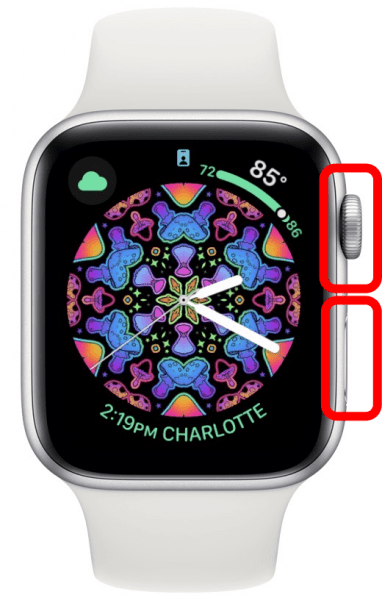 Press the Home button and the Side button at the same time to take a screenshot.