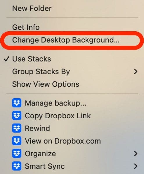 Change Desktop background step 5 - Change desktop background