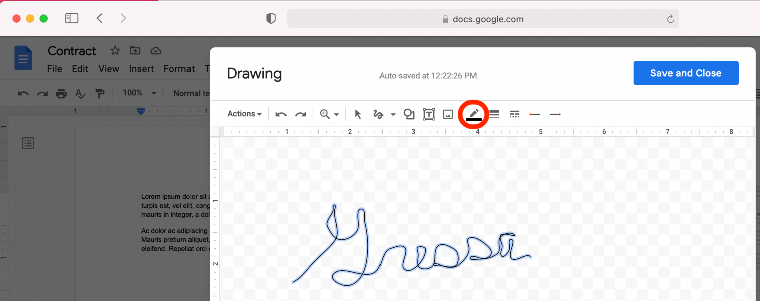 How to Sign a Document in Google Docs | www.iphonelife.com