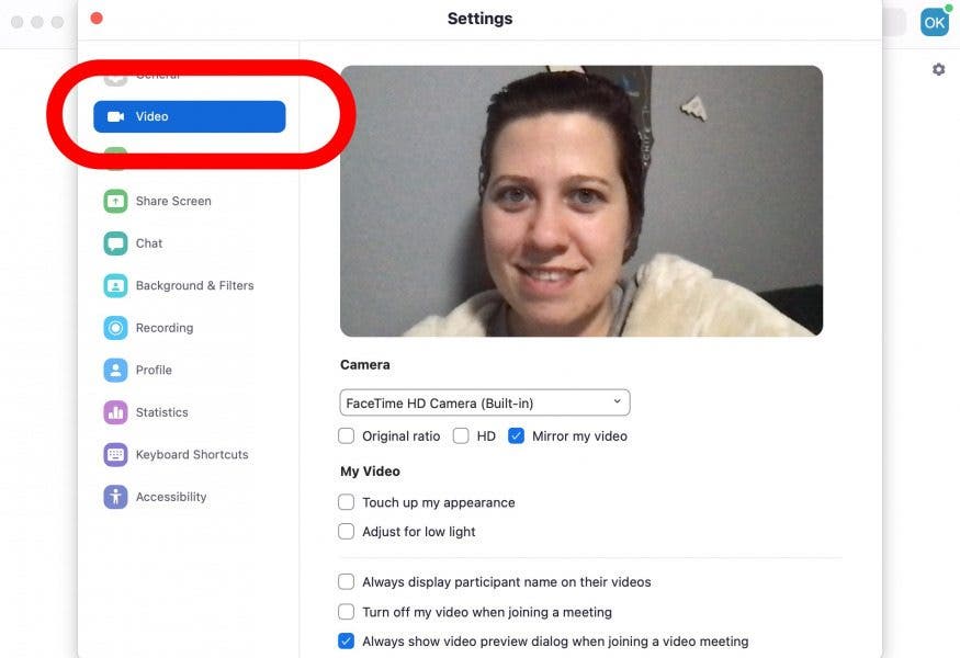 Click on Video