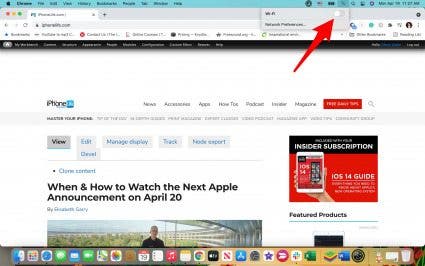 Toggle to turn it off. Wait 30 seconds.