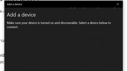 Your computer will start to search for nearby Bluetooth devices.
