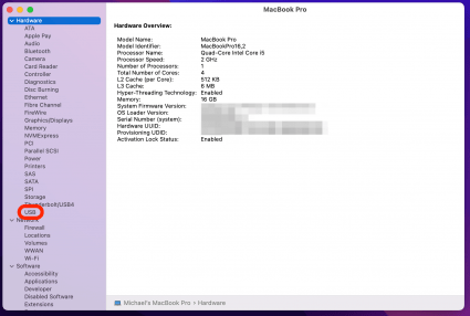 click usb when iphone wont' connect to macbook