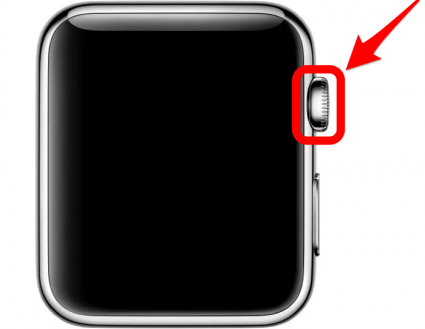 Press your Apple Watch's Digital Crown.