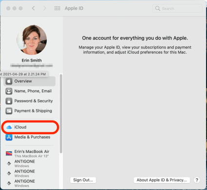 Mac iCloud Photos