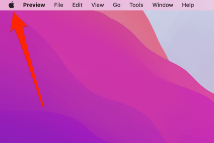 Select Mac menu