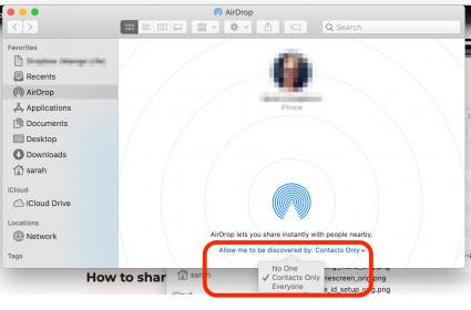 enable airdrop mac