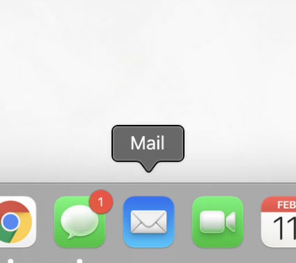 Open the Mail app