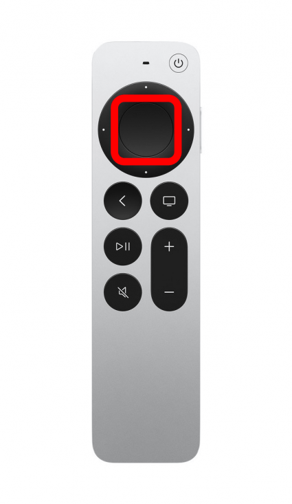 siri remote touch clickpad