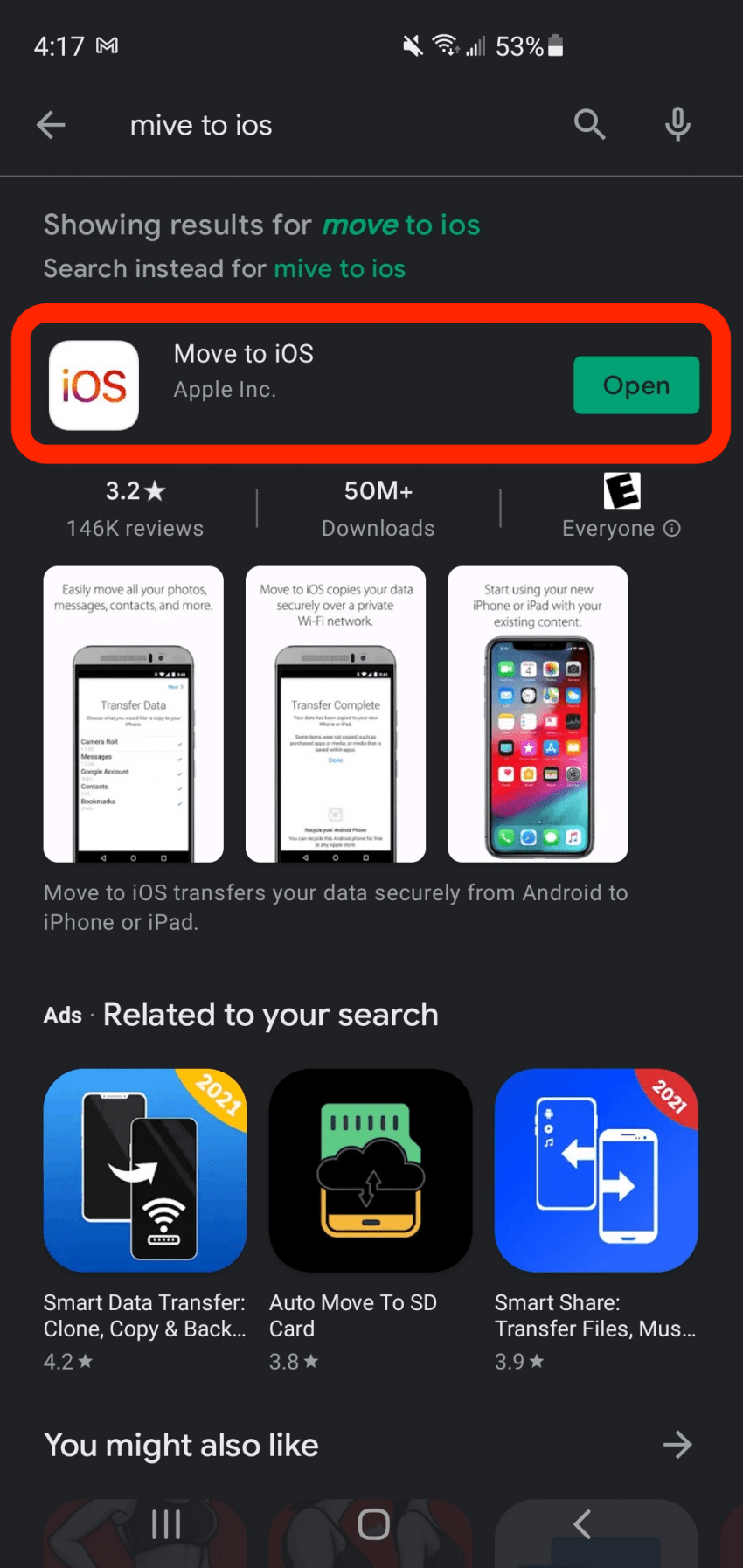 How to Easily Transfer from Android to iPhone
