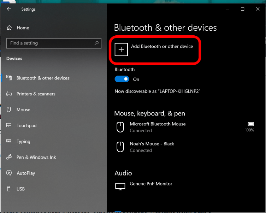 How to add store airpods to a pc