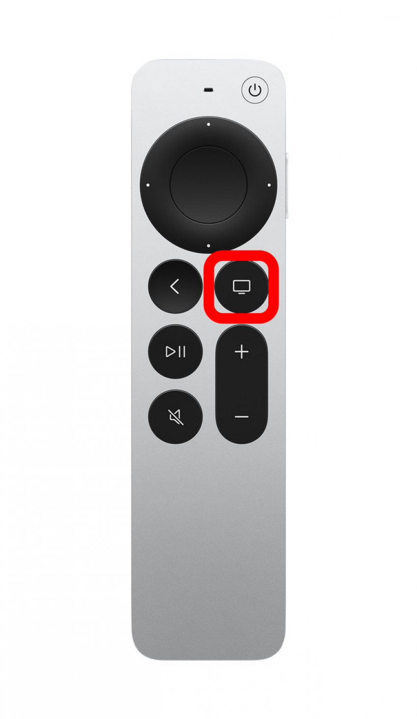 Press and hold the TV Button on your Siri Remote.