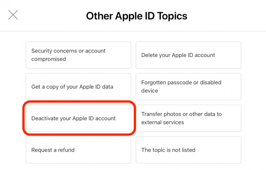 Deleting apple id new arrivals