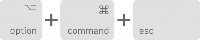 How to force quit mac apps